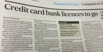 信用卡发卡公司将不需银行证照